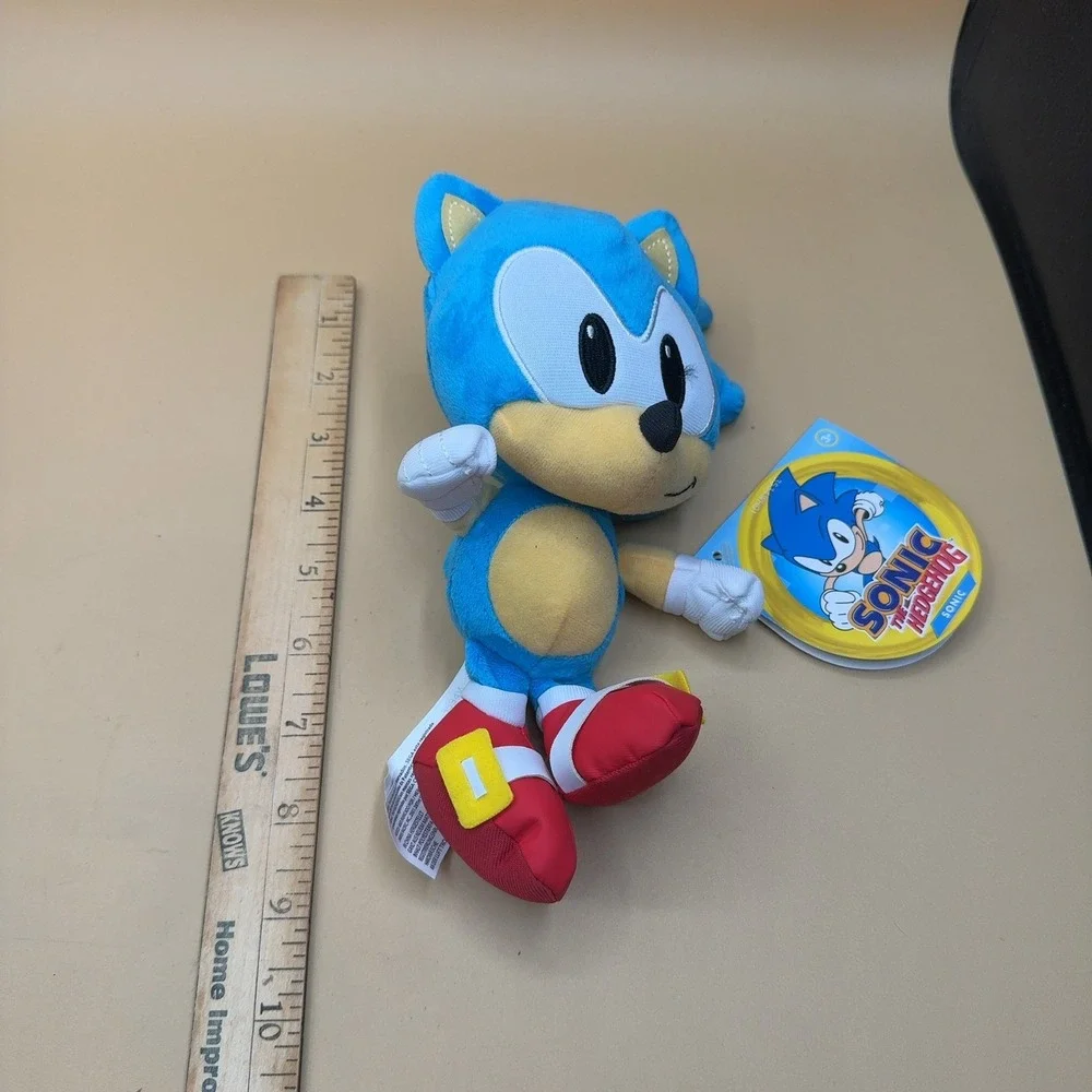 Jakks Pacific Sonic Hedgehog Classic Plush Toy Blue Size 6 Inch